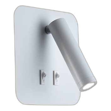 Eurolux W619W Metal Square Wall Light