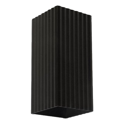 Spazio 4558.2.30 Clara Up & Down Black Wall Light
