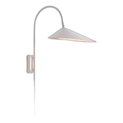 Spazio 5250.31 Arum Matt White & White Inner Wall Light