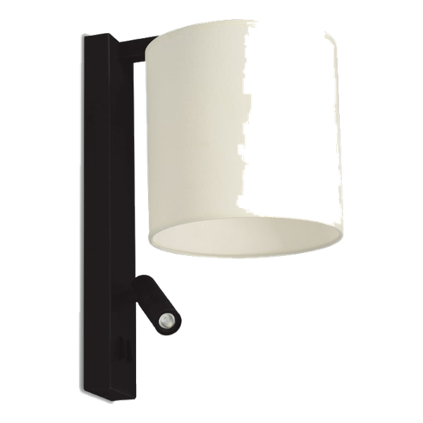 Spazio 5270.30 Saxon Black Wall Light