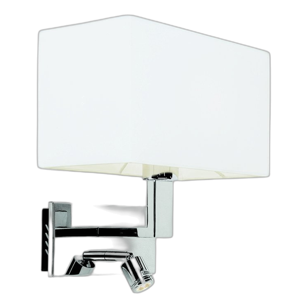 Spazio 8576.2 Sola Led White Wall Light