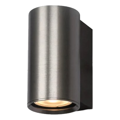 Spazio 8928.1.34 Cylindro 1 Light Graphite Wall Light
