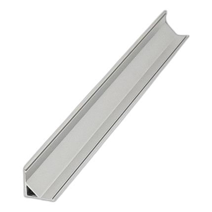 Pioled S1616 Surface Corner Led Strip Profile – White
