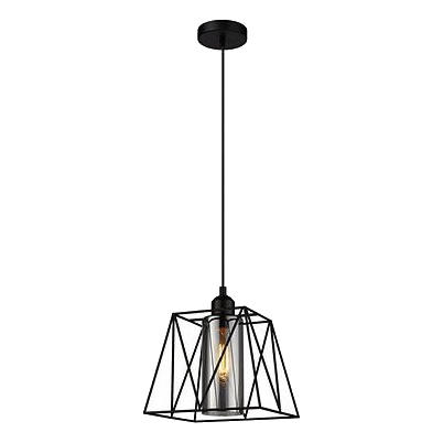 Bright Star Pen201 Black Metal Pendant
