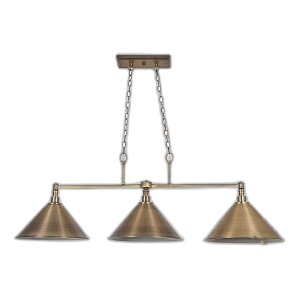 Bright Star Pen223/3 Antique Brass Pendant