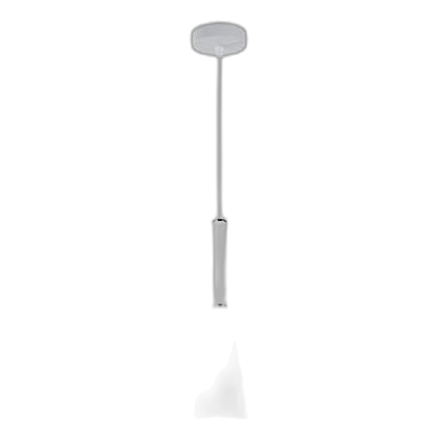 Bright Star Pen243/1 White Metal Pendant