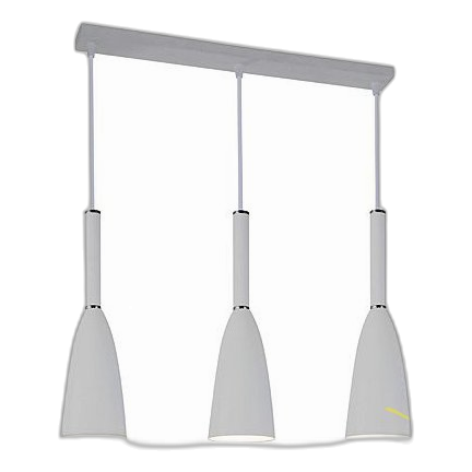 Bright Star Pen243/3 White Metal Pendant