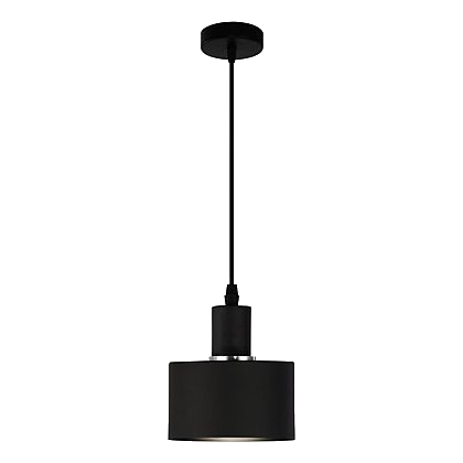 Bright Star Pen246/1 Black Metal Pendant