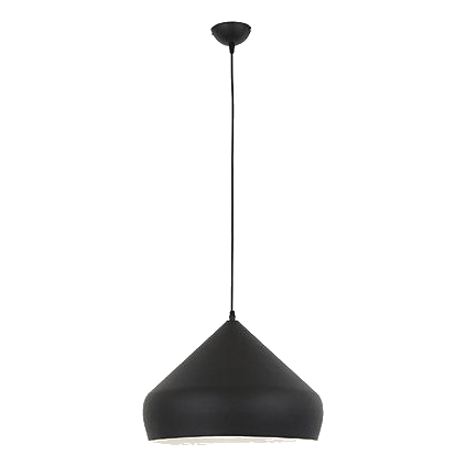 Bright Star Pen272/1 Matt Black Pendant