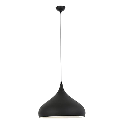 Bright Star Pen273/1 Matt Black Pendant