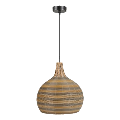 Bright Star Pen299 Black & Natural Pendant