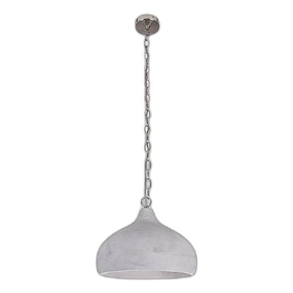 Bright Star Pen351 Chrome & Stone Pendant