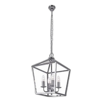 Bright Star Pen450 Polished Chrome Pendant