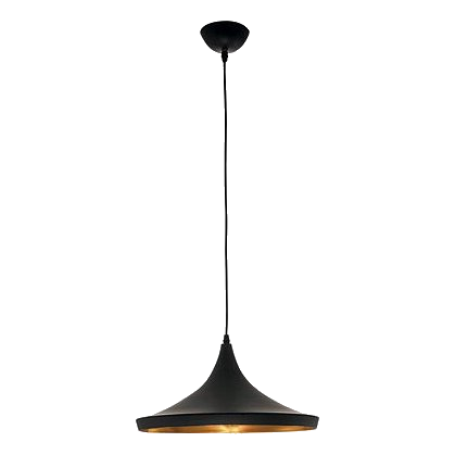 Bright Star Pen545 Black&Gold Pendant