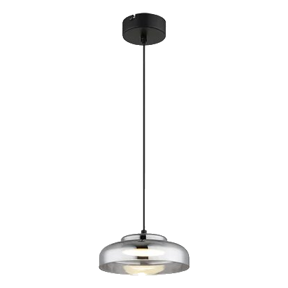 Bright Star Pen616 Black Led Metal Pendant