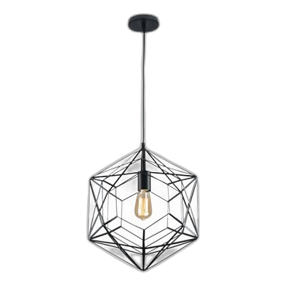 Bright Star Pen740 Black Metal Pendant