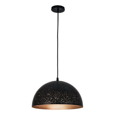 Bright Star Pen745 Black Metal Pendant