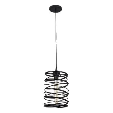 Bright Star Pen751 Black Metal Pendant
