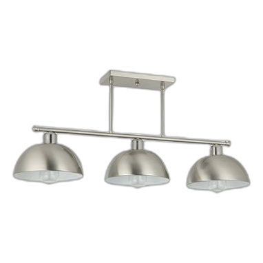 Bright Star Pen845/3 Satin Chrome Pendant