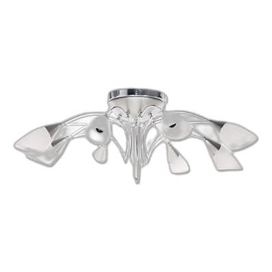 Bright Star Pen9042/8 Satin Chrome Pendant