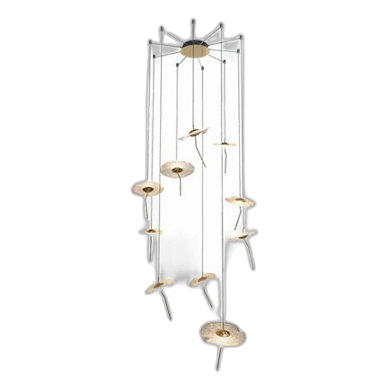Bright Star Pen956/10 Cct Led Gold Pendant