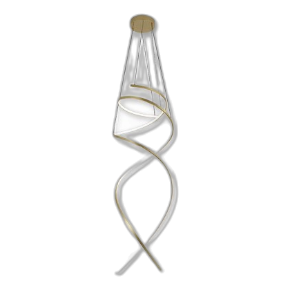 Bright Star Pen965 Gold Metal Cct Led Pendant