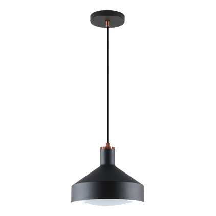 Bright Star Pen970 Sand Black & Copper, Metal Pendant