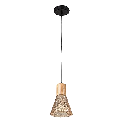 Eurolax P927Am Lucca Black & Wood Pendant
