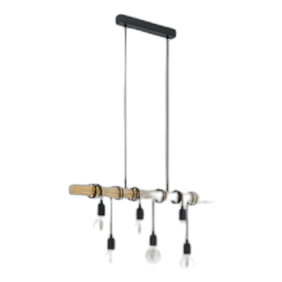 Eurolux P1016 Townshend Black Pendant