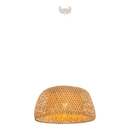 Eurolux P1265N Scarlet Woven Bamboo Pendant