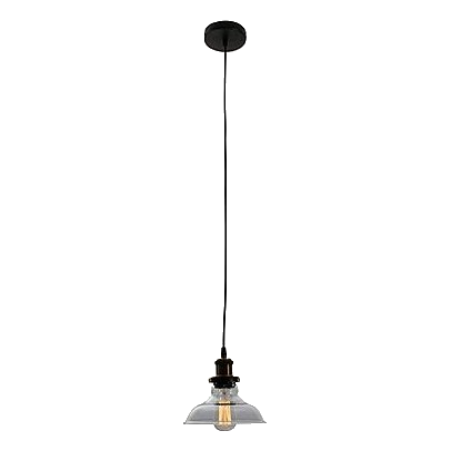 Eurolux P484 Farmhouse Antique Brass Pendant