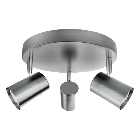 Bright Star S168/3 Satin Chrome Spotlight