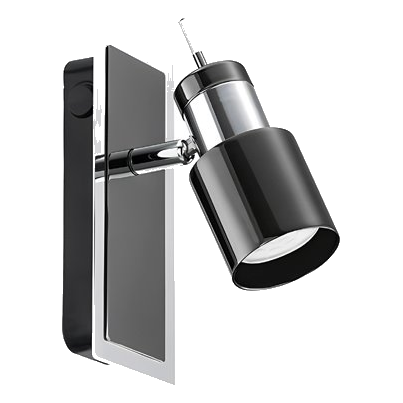 Eurolux S371B Davida Black & Chrome Spot Light