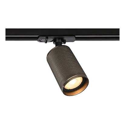 Spazio 8926.3.12 Boston Black & Annealed Bronze Track Spot Light