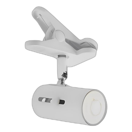Bright Star Cl008 White Clip On Lamp