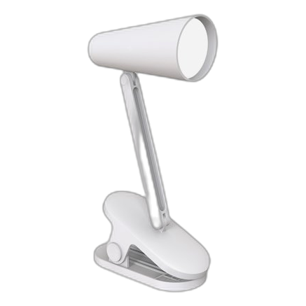 Bright Star Cl009 White Cct Clip On Lamp
