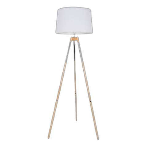 Bright Star Sl084 Polished Chrome Floor Lamp