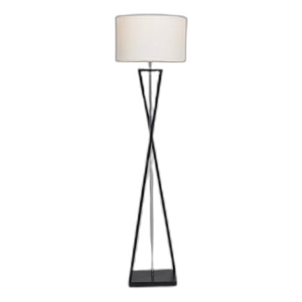 Bright Star Sl420 Black Metal Floor Lamp