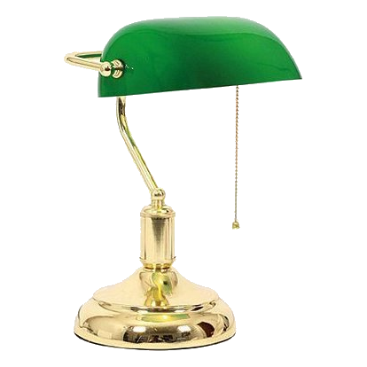 Bright Star Tl021 Green Bankers Desk Lamp