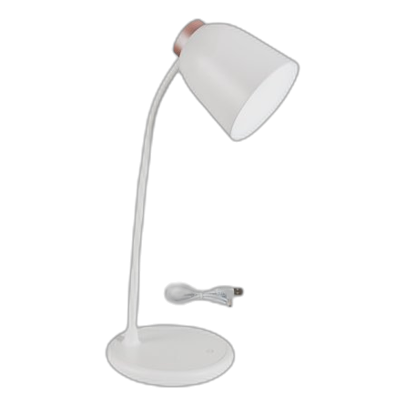 Bright Star Tl689 White Rechargeable Led Desk Lamp
