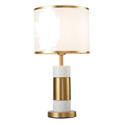 Bright Star Tl697 White & Gold Table Lamp