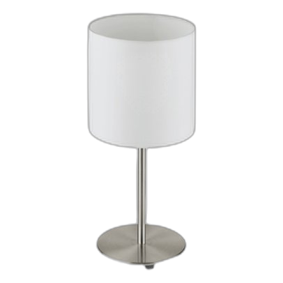 Eurolux T572 Pasteri Satin Chrome Table Lamp
