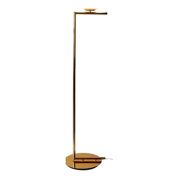 K-Light Ca-Klt1626/F Gold Floor Lamp
