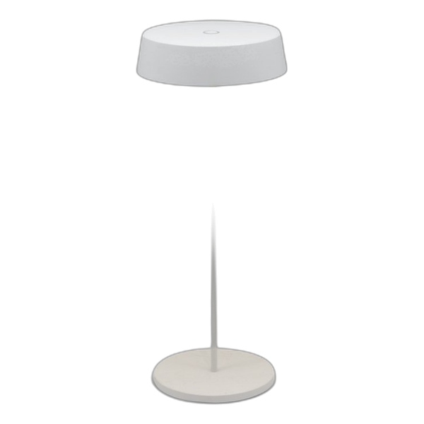 Spazio 4670.3031 Slender White Table Lamp