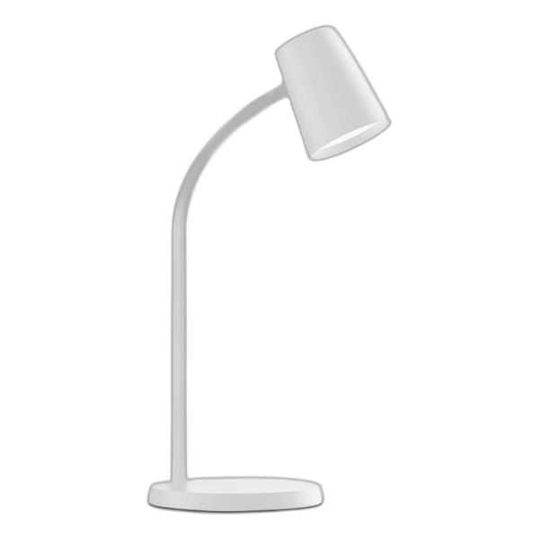 Spazio 8452.31 Polo White Desk Lamp
