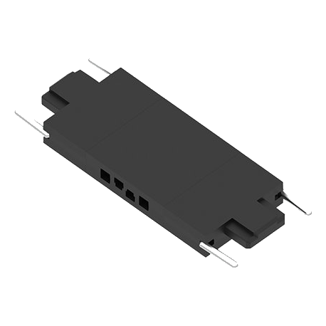 Bright Star S307 Black Slimline Straight Connector