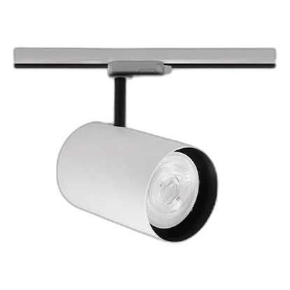 Spazio 246605.3.31 Lone Par30 White & Black Insert Track Spot Light