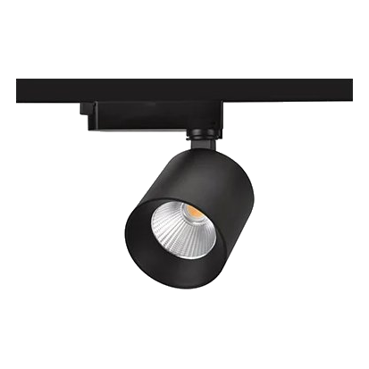 Spazio 4137.2040.30T3 New York 1Cct 20W Black 4 Wire Led Track Spot Light