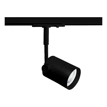 Spazio 8916.10.30 Trouble Black 3 Wire Track Spot Light