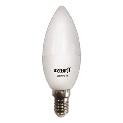 Synerji 4.2W Ses Warm White Led Candle, Dimmable
